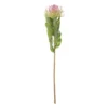 Kunstbloem speldenkussen - roze - 48 cm