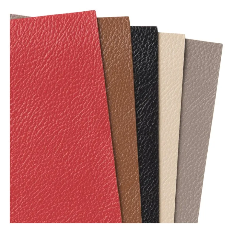 Kunstleer sheets - pu - set van 5