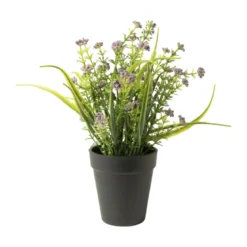 Kunstplant lavendel - paars - 30 cm