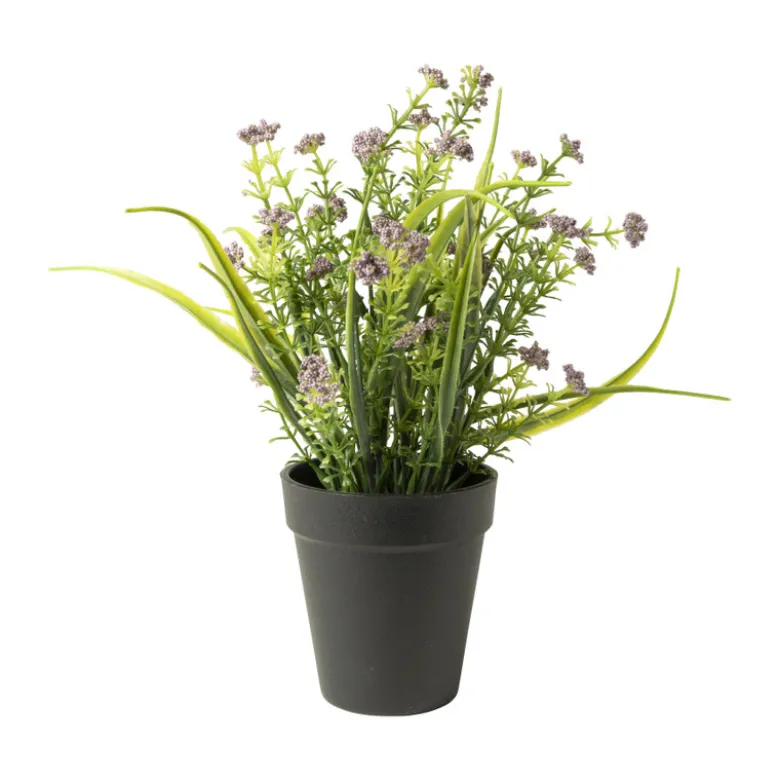 Kunstplant lavendel - paars - 30 cm