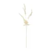 Kunsttak mini bolletjes - beige - 74 cm
