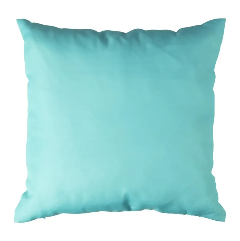 Kussen banaan & manderijn - blauw/geel - 45x45 cm