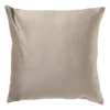 Kussen chenille jacquard - beige - 45x45 cm