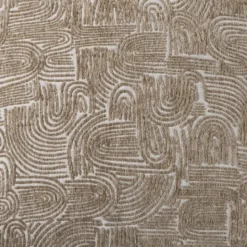Kussen chenille jacquard - beige - 45x45 cm