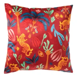 Kussen flame market - multikleur - 45x45 cm