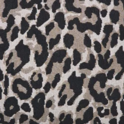 Kussen jacquard animal - bruin - 45x45 cm