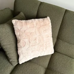 Kussen japandi - beige - 45x45 cm