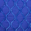Kussen met piping - blauw - 30x50 cm