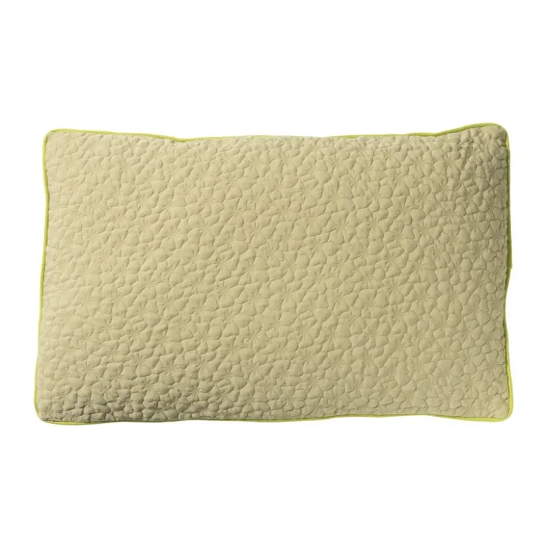Kussen piping - groen - 30x50 cm