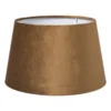 Lampenkap taps middel - bruin - ø28x17 cm