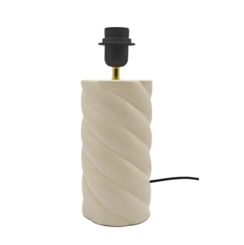 Lampvoet spekje - beige - ø11.5x31.5 cm