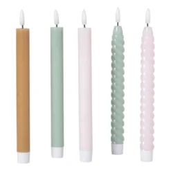 LED dinerkaars - paars - ø2.2x24.5 cm