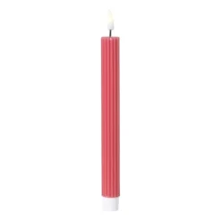 LED dinerkaars rib - roze - ø2.2x24.5 cm