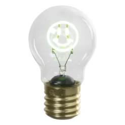 Ledlampje smiley - groen - ø7x12 cm