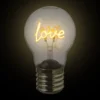 Ledlamp love - 7x7x12 cm