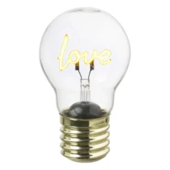 Ledlamp love - 7x7x12 cm