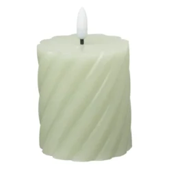 LED stompkaars klein twist - groen - ø7x8 cm