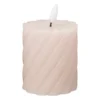 LED stompkaars klein twist - roze - ø7x8 cm