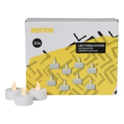 LED waxinelichten doos - set van 20