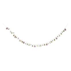 Lichtslinger met kerstballen - 20 LED - 210 cm