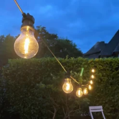 Lichtsnoer voor buiten - 10 LED lampen - 7.5 meter