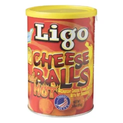 Ligo - Cheese Balls Hot - 85 gram