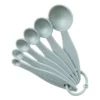 Maatlepeltjes - blauw - set van 6