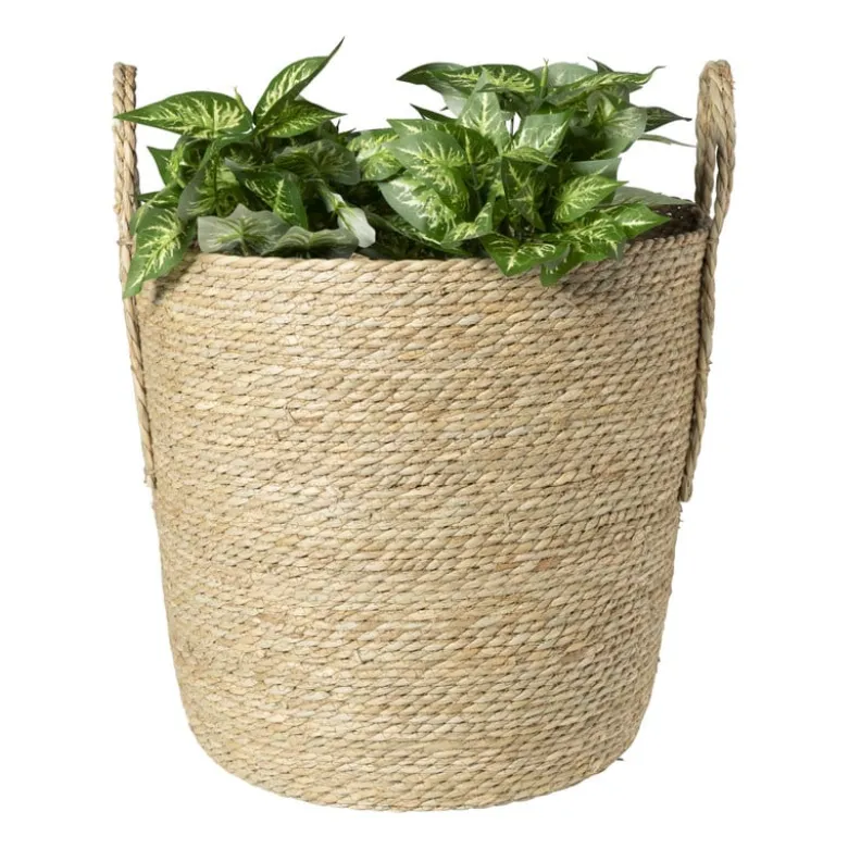 Mand Basix rond - ø44x45 cm - naturel