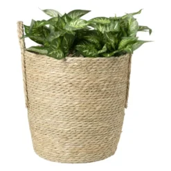 Mand Basix rond - ø34x35 cm - naturel