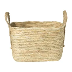 Mand Basix vierkant - 30x30x30 cm - naturel