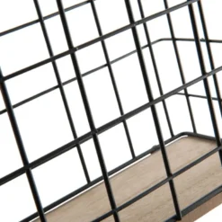 Mandje voor wandrek - 24x9x22 cm - zwart