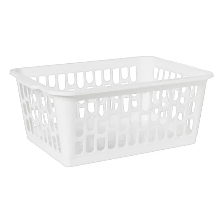 Mandje wit - 14.5x34x24 cm