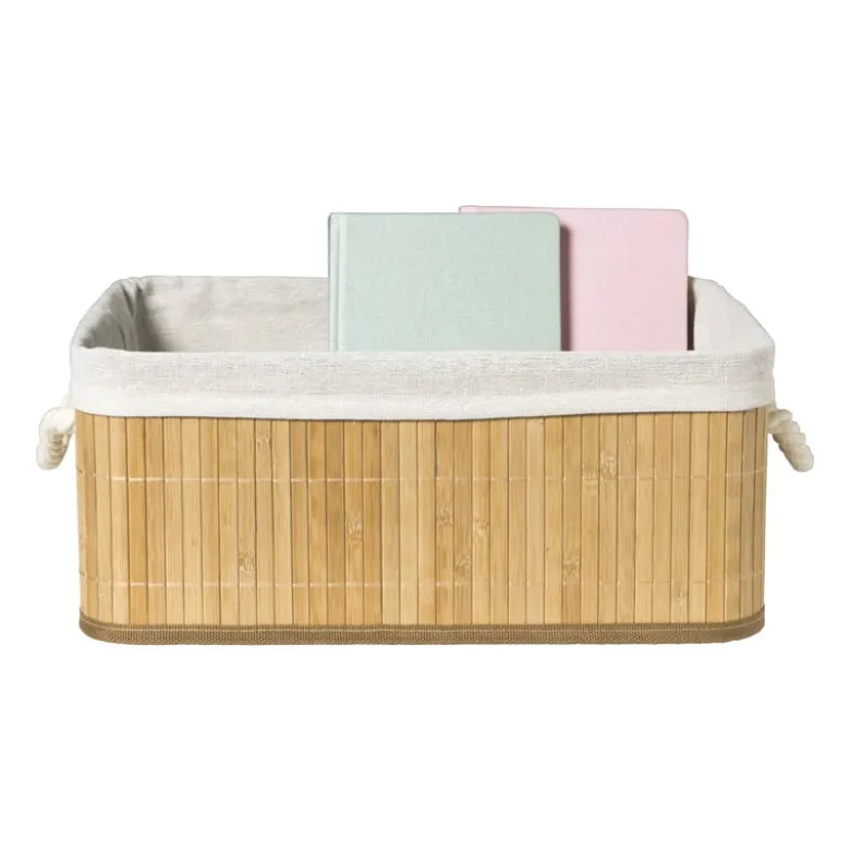 Mand levi met deksel - 40x29x16 cm