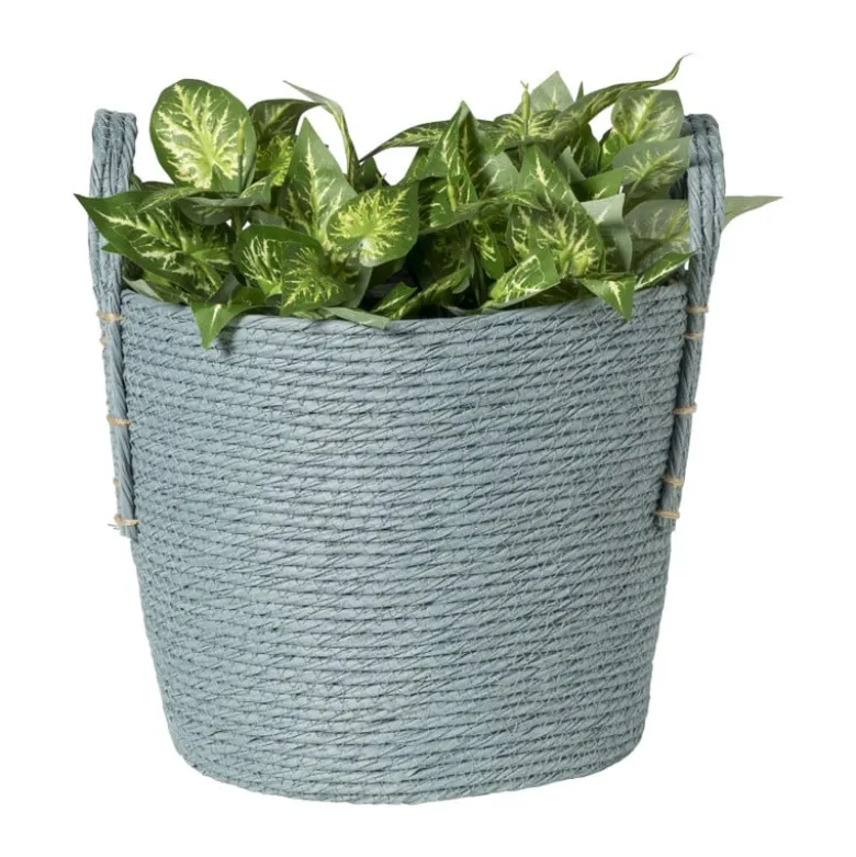 Mand Lotte - ø25x28 cm - blauw