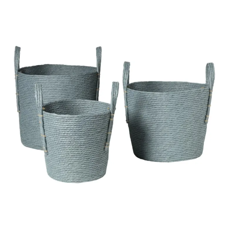 Mand Lotte - ø25x28 cm - blauw