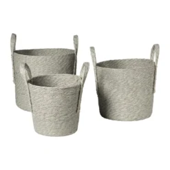 Mand Lotte - ø22x23 cm - grijs