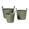 Mand Lotte - ø22x23 cm - groen