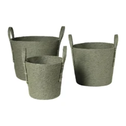 Mand Lotte - ø28x33 cm - groen