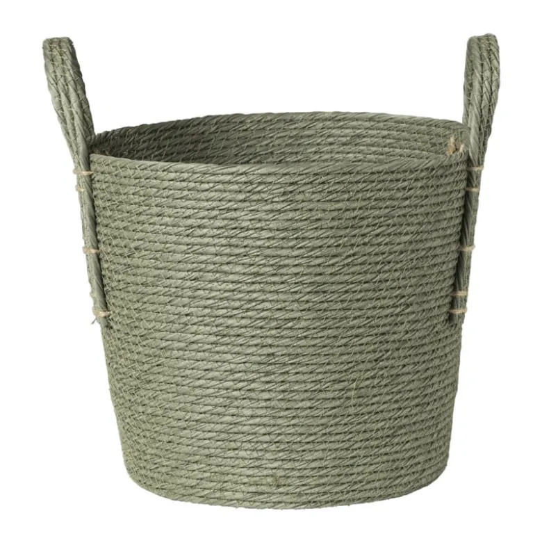 Mand Lotte - ø25x28 cm - groen