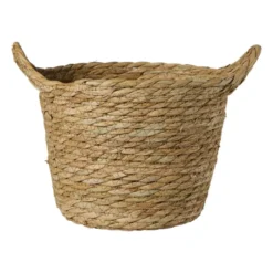Mand rond S - bruin - ø20x24 cm