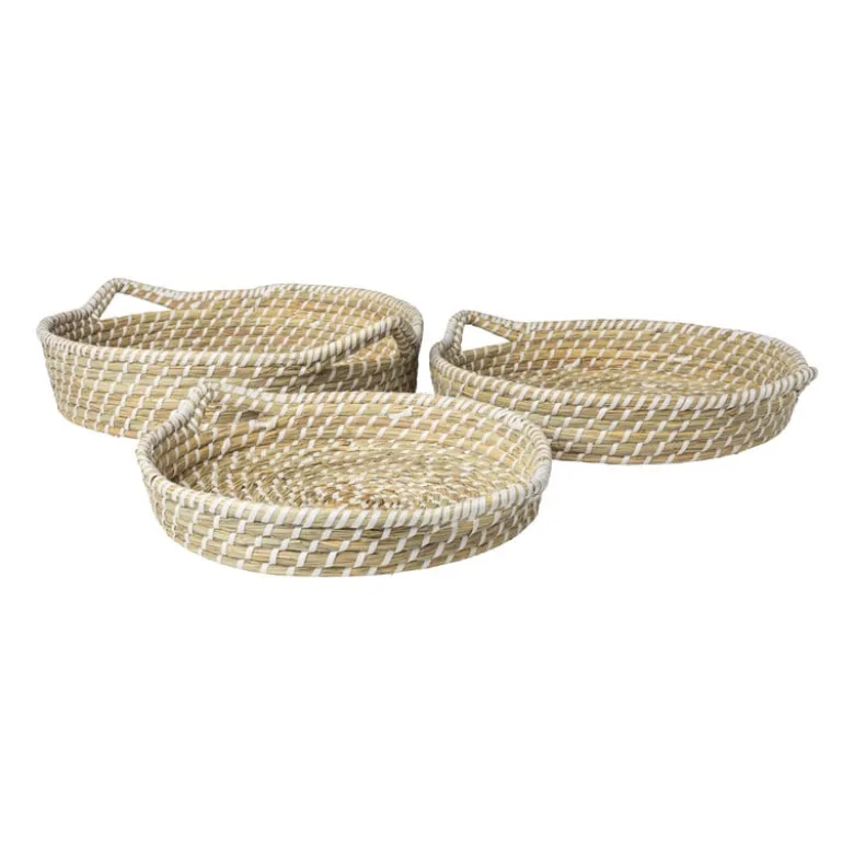 Mand sofie met hengsels - ø40x8 cm