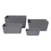 Mand vilt - grijs - 9x22x16 cm