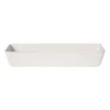 Mand vilt langwerpig - wit - 6x36x14 cm