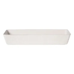 Mand vilt langwerpig - wit - 6x36x14 cm