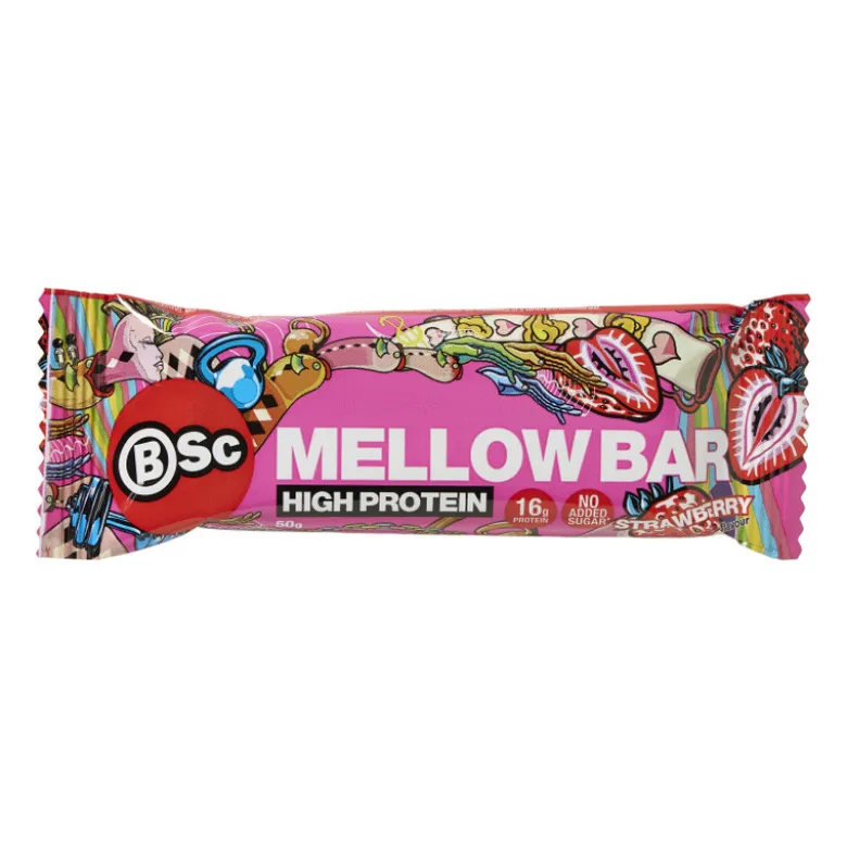 Mellowbar aardbei - 50 gram