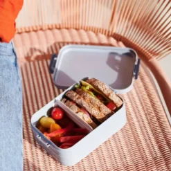 Mepal lunchbox groot - lichtgroen - 6.5x25.5x17 cm
