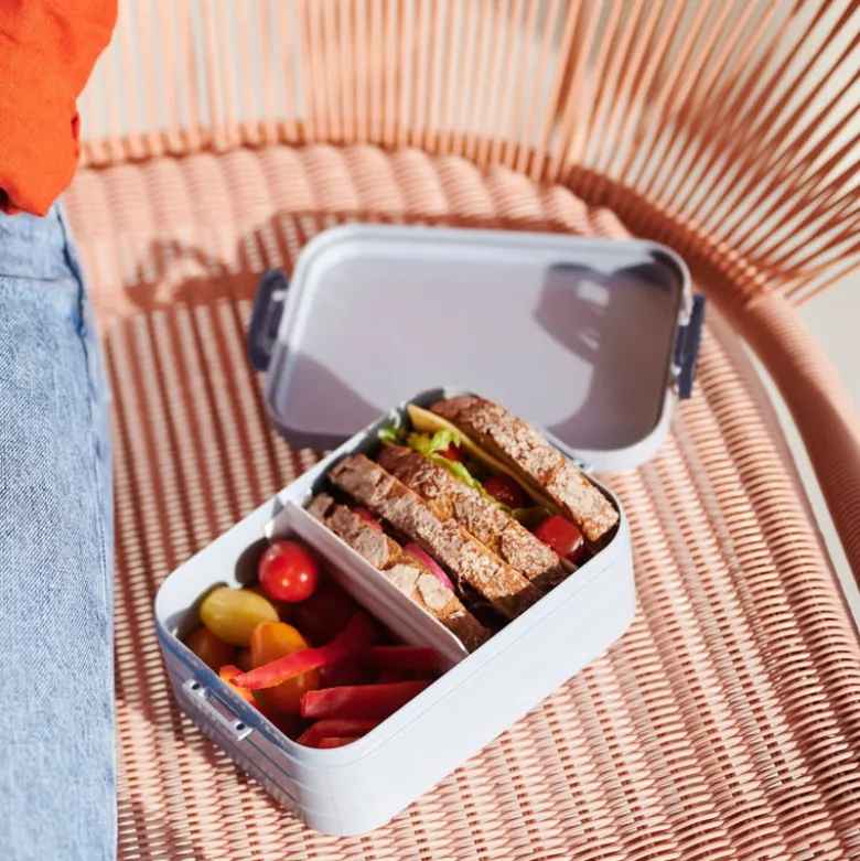 Mepal lunchbox groot - lichtgroen - 6.5x25.5x17 cm