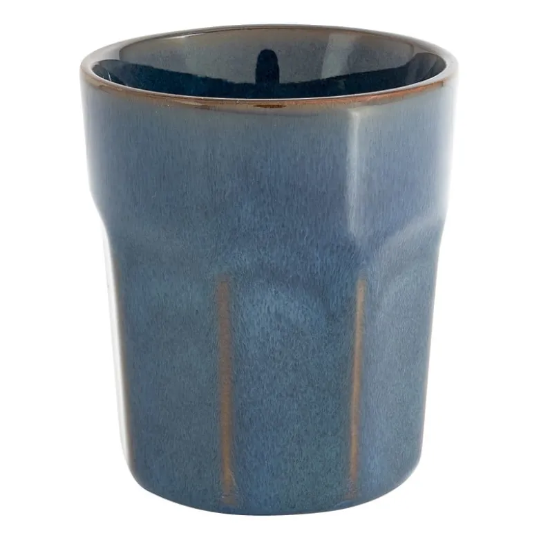 Mok facet - donkerblauw - 280 ml