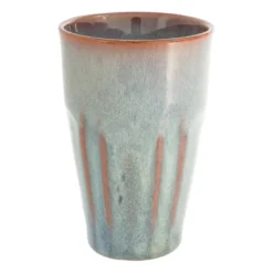 Mok facet - lichtblauw - 360 ml