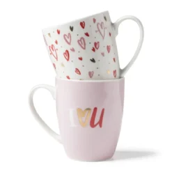 Mok hartjes - 360 ml